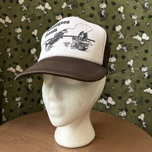 Vintage Trucker Hat Fishing Canada